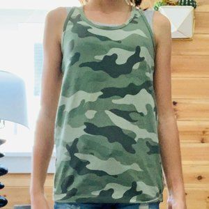 girls camo tank top